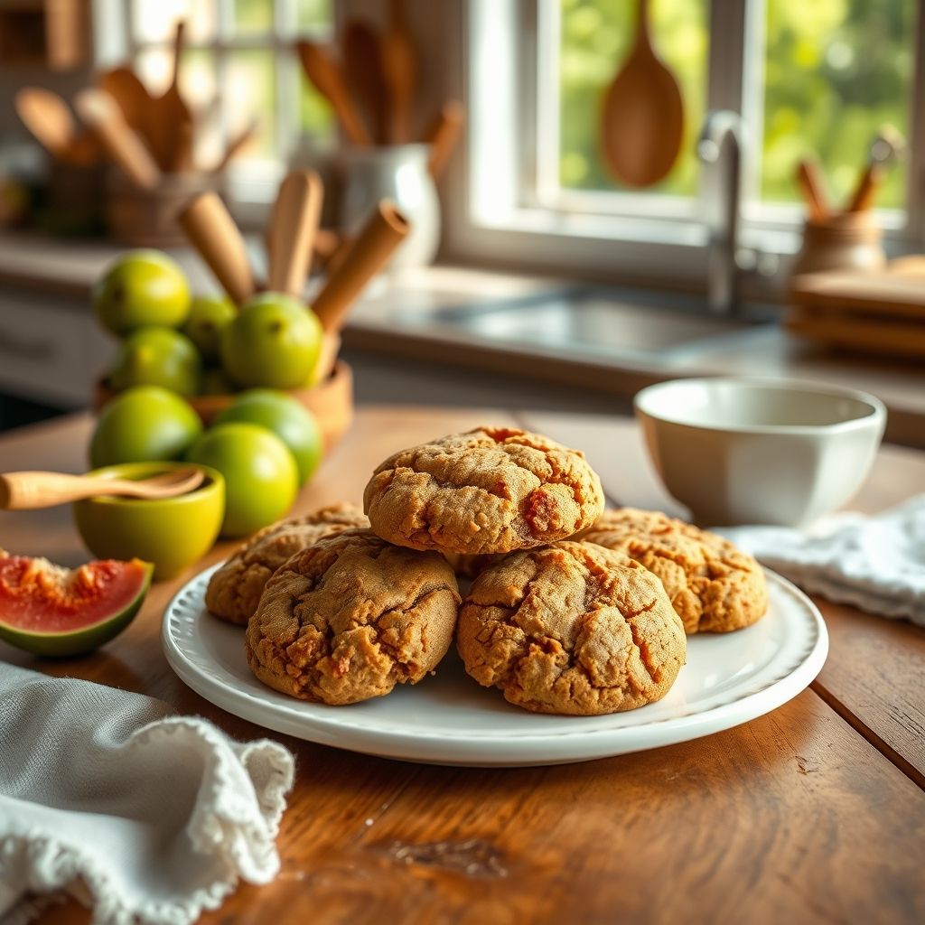 Receita de Cookie de Goiaba Crocante *Deliciosooo