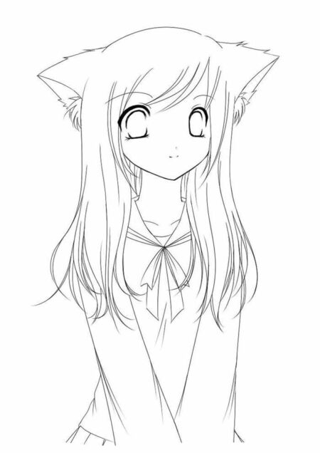 desenho-para-colorir-anime