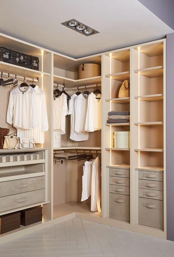Decoração Closet Pequeno