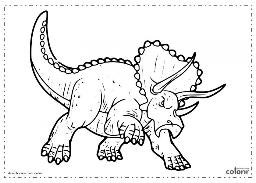 desenho-para-colorir-dinossauro