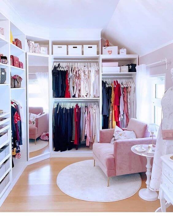 Decoração Closet Pequeno