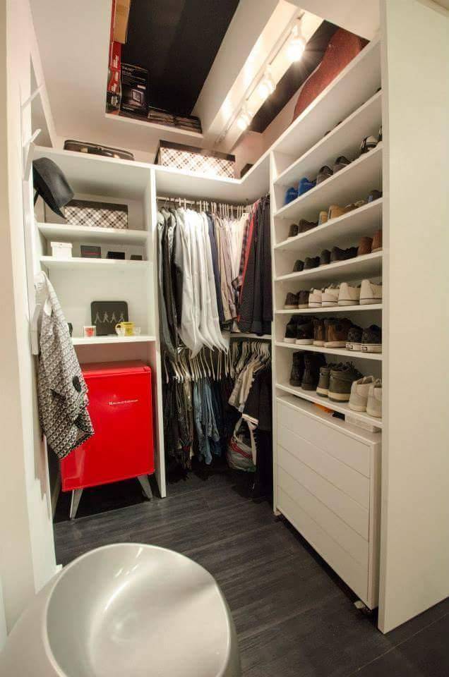 Decoração Closet Pequeno