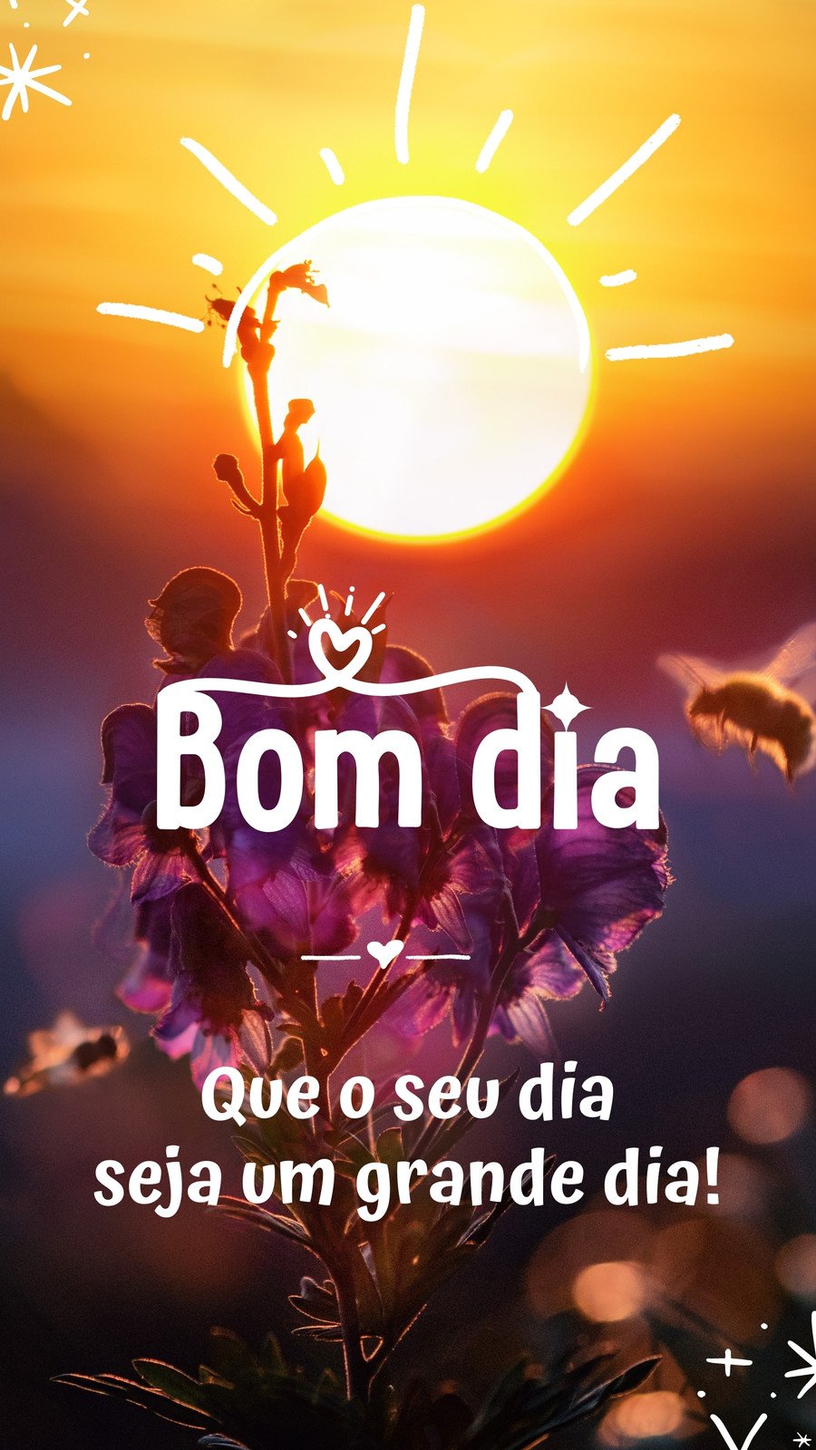 Bom dia com Sol e Flor Bom dia com Sol e Flor