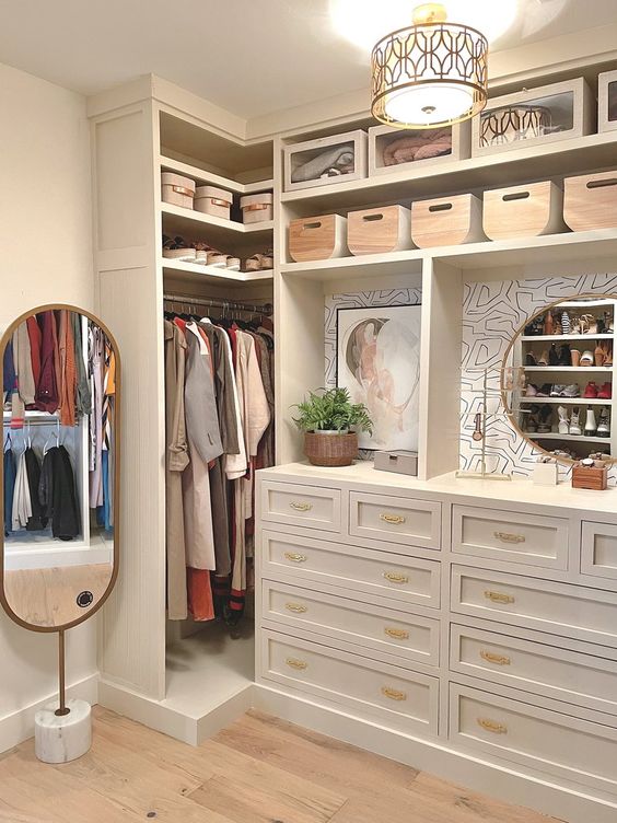 Decoração Closet Pequeno