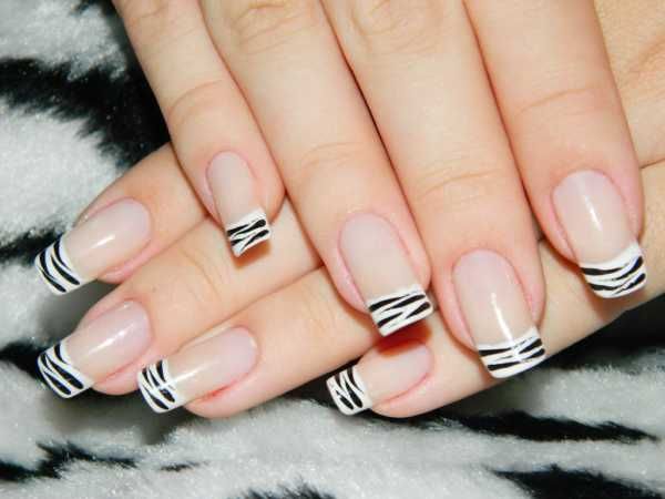Unha Decorada Zebra