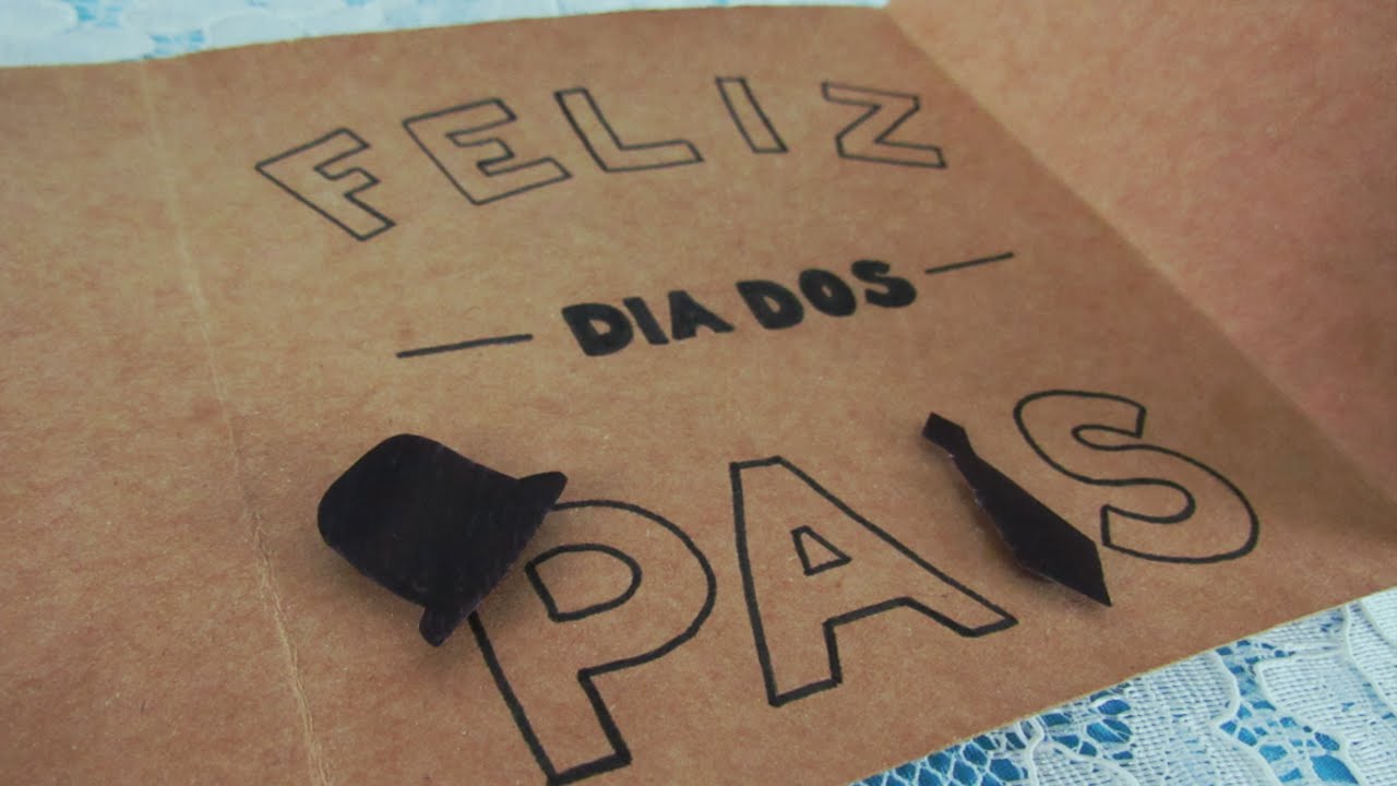 10 Modelos De Cartoes Para O Dia Dos Pais