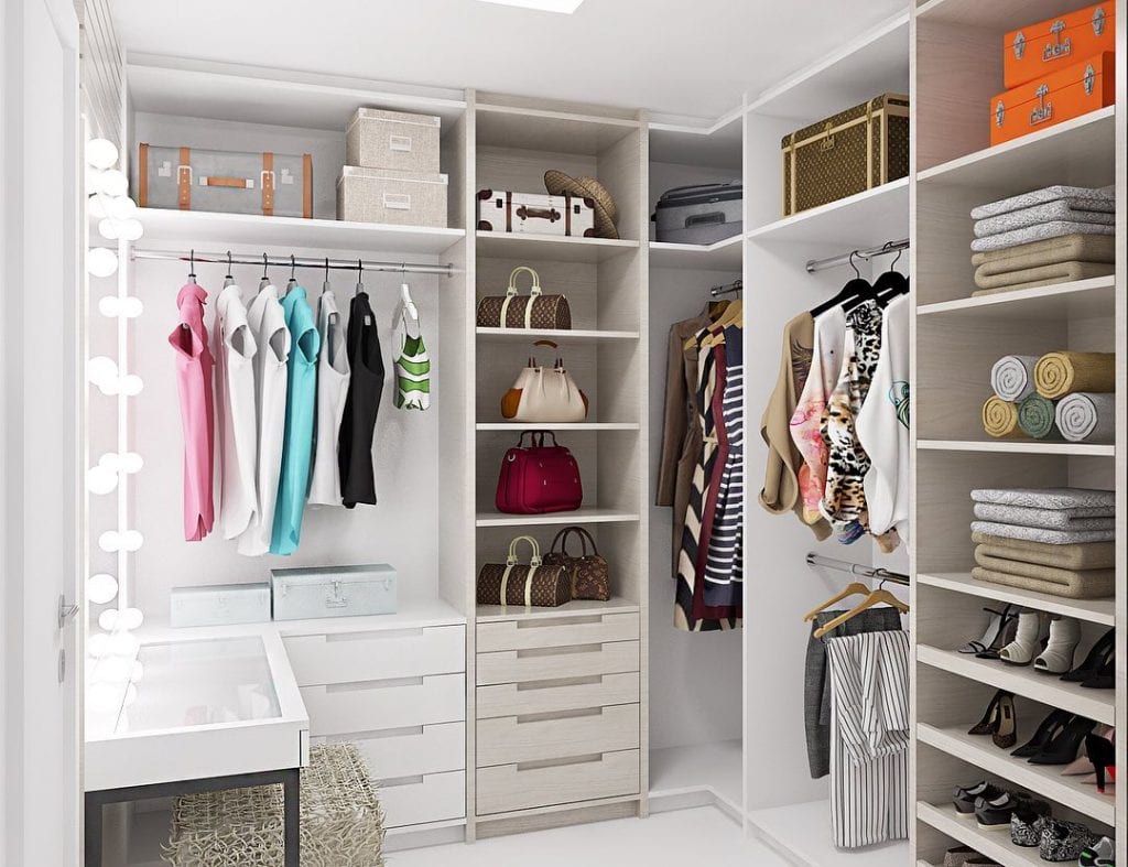 Decoração Closet Pequeno