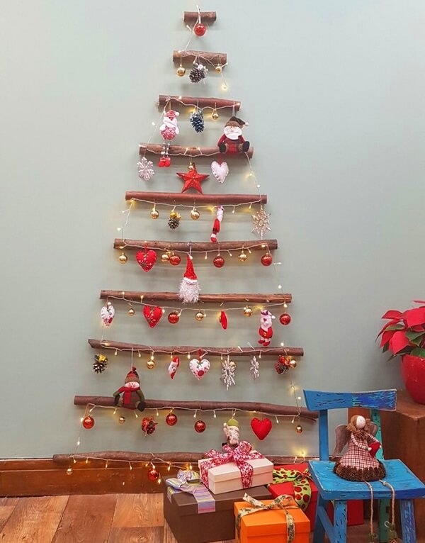 Decoração de Árvore de Natal de Parede