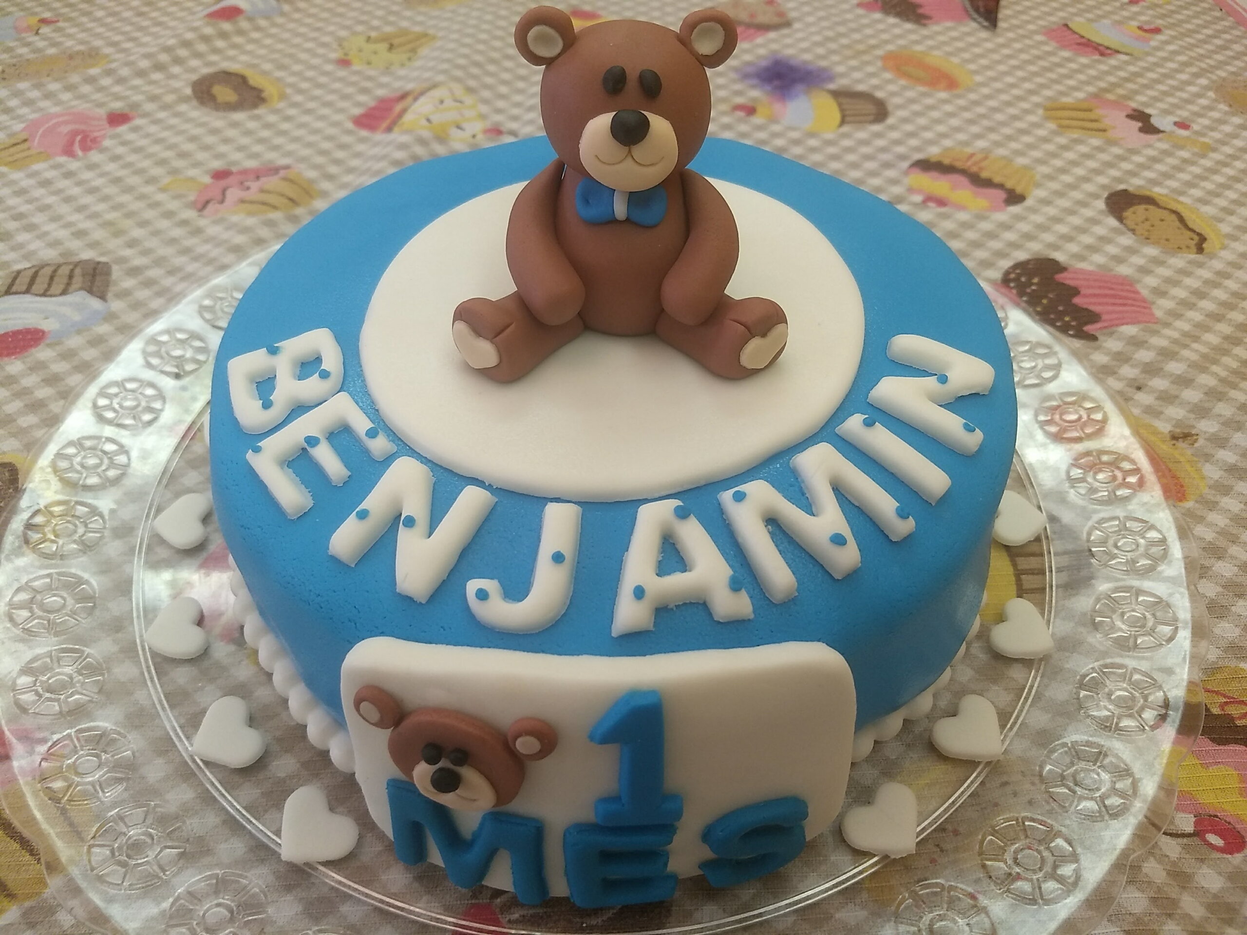 Bolo Decorado Ursinho