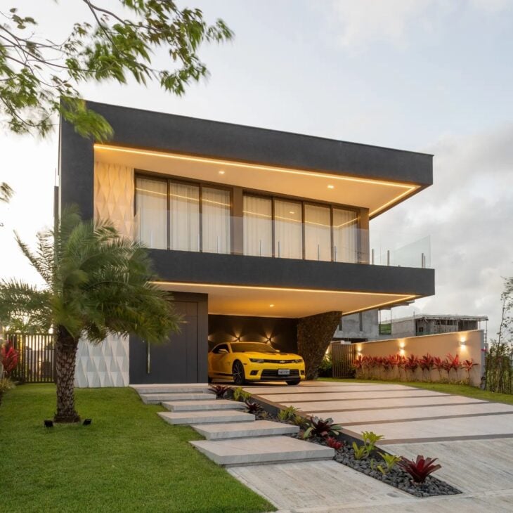 casas dois andares modernas
