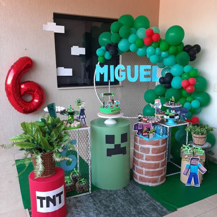 Lembrancinha Minecraft