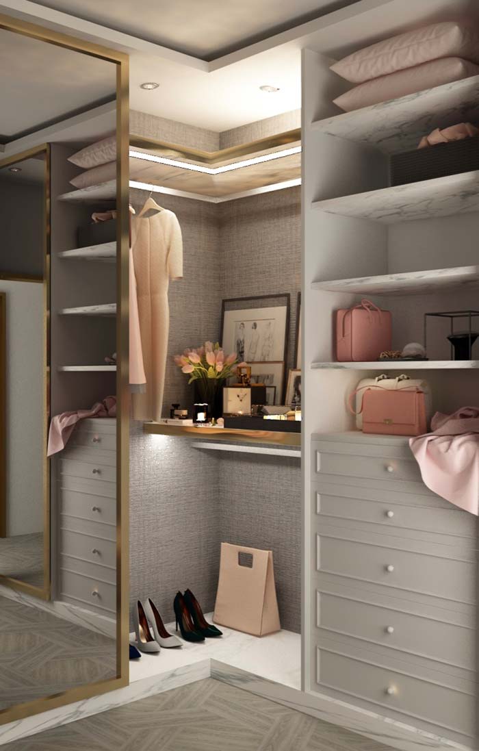 Decoração Closet Pequeno