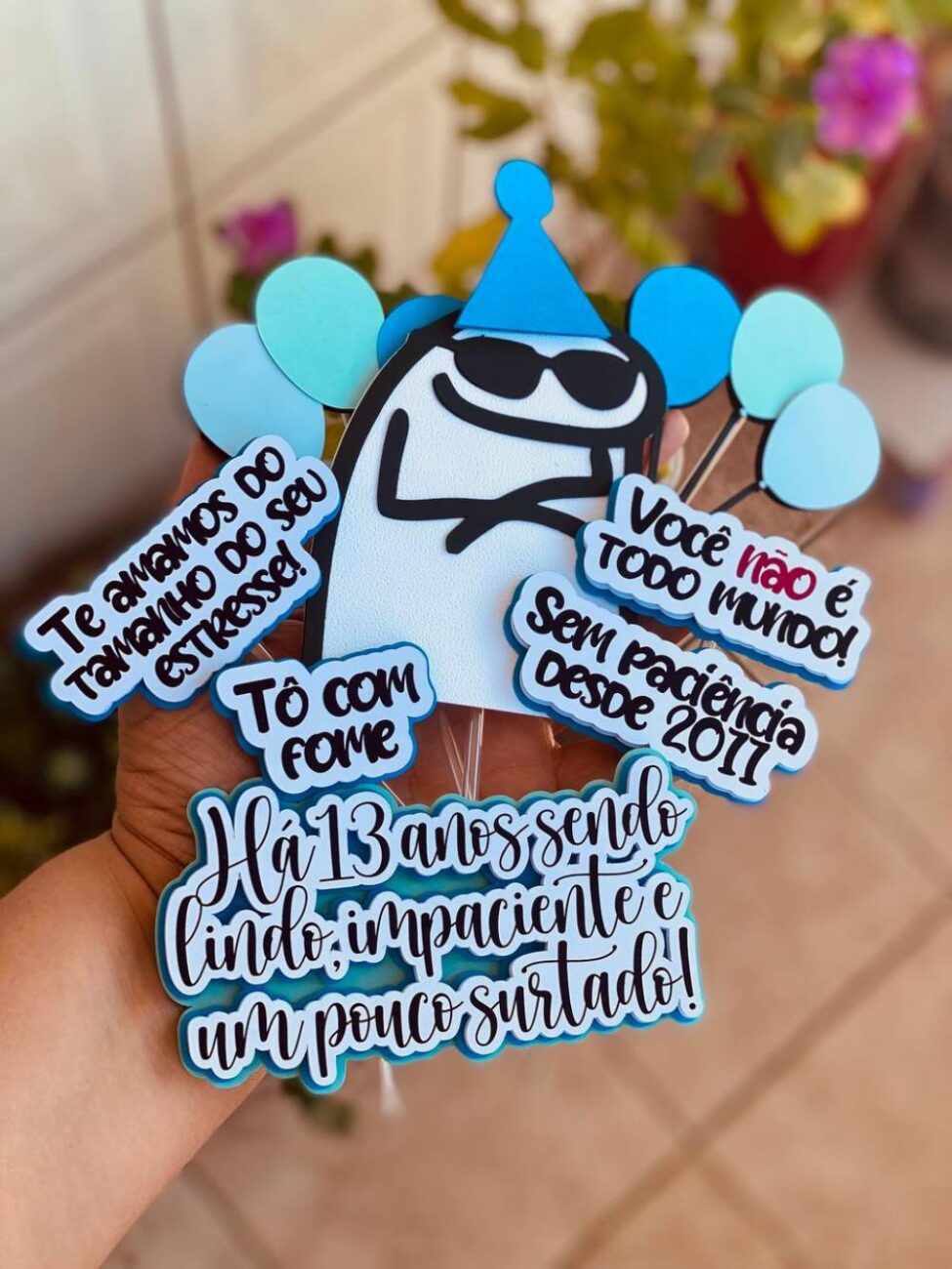 bolo flork masculino