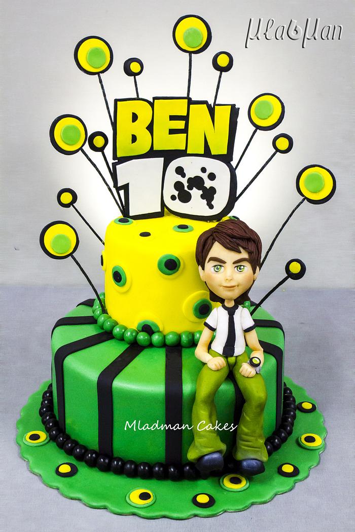 Ben 10 Decorated Cake