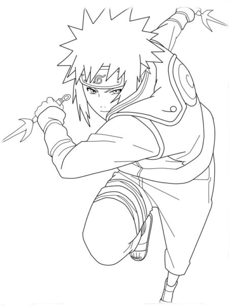 desenho-para-colorir-anime