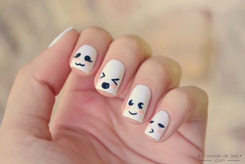 Unhas Decoradas Kawaii