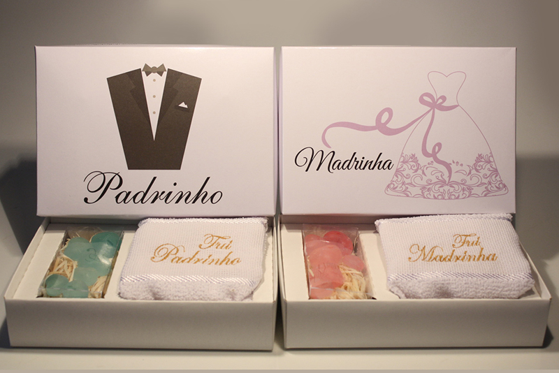Modelos de Lembrancinhas Padrinhos Casamento