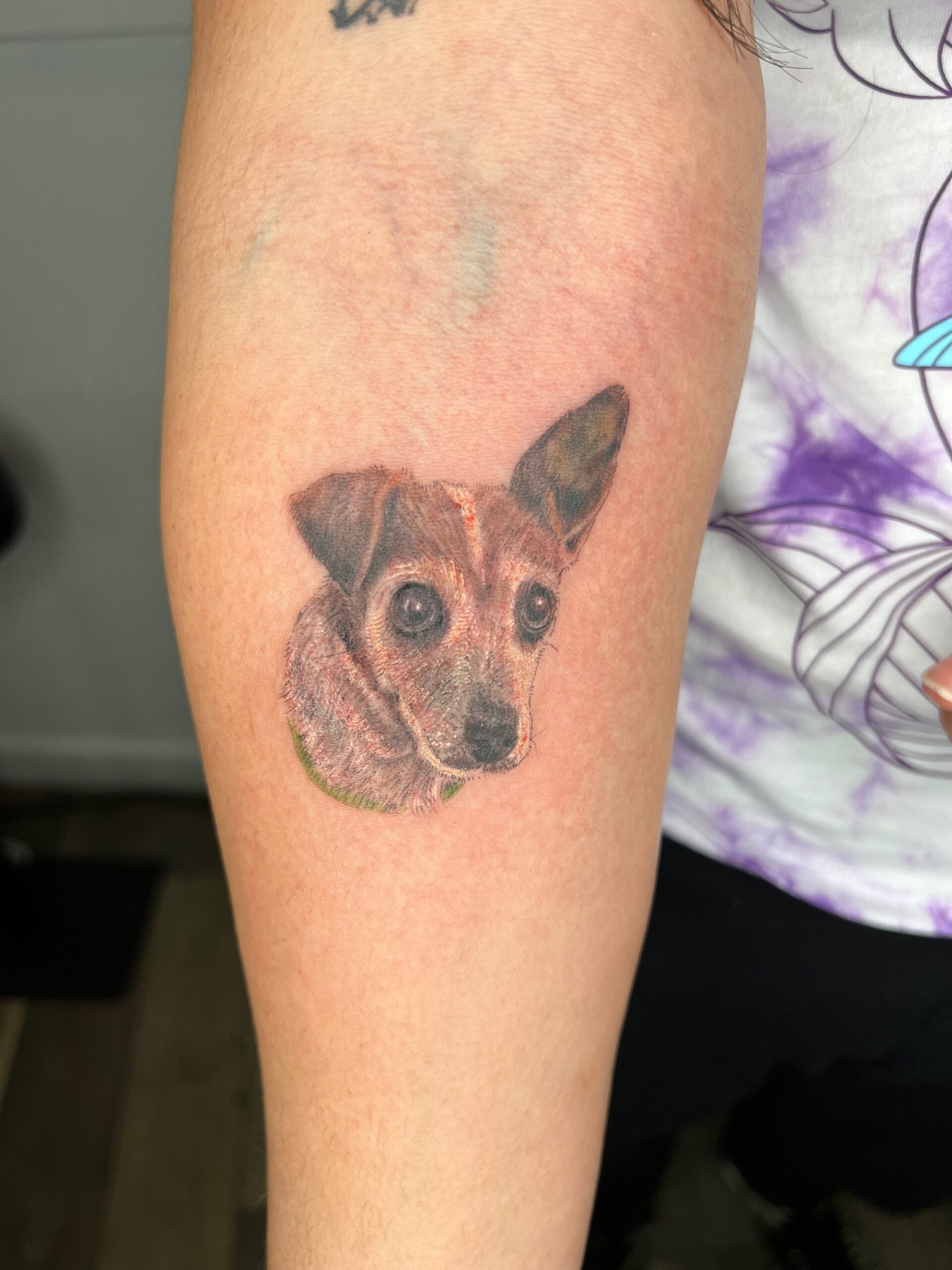 dog tattoo