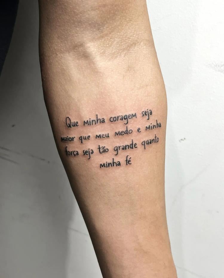 Frase Para Tatuagem