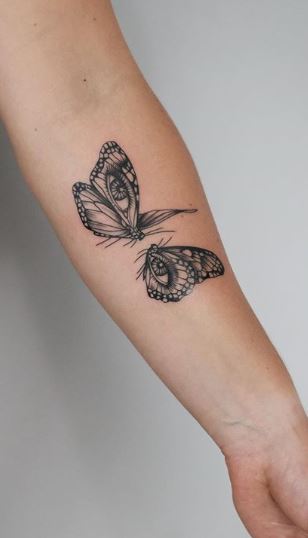 tatuagem-feminina-de-borboleta
