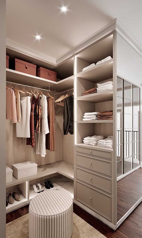 Decoração Closet Pequeno