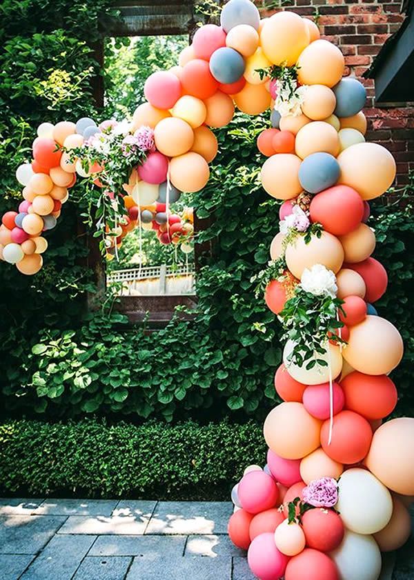 Decoracao Com Baloes 85 Ideias