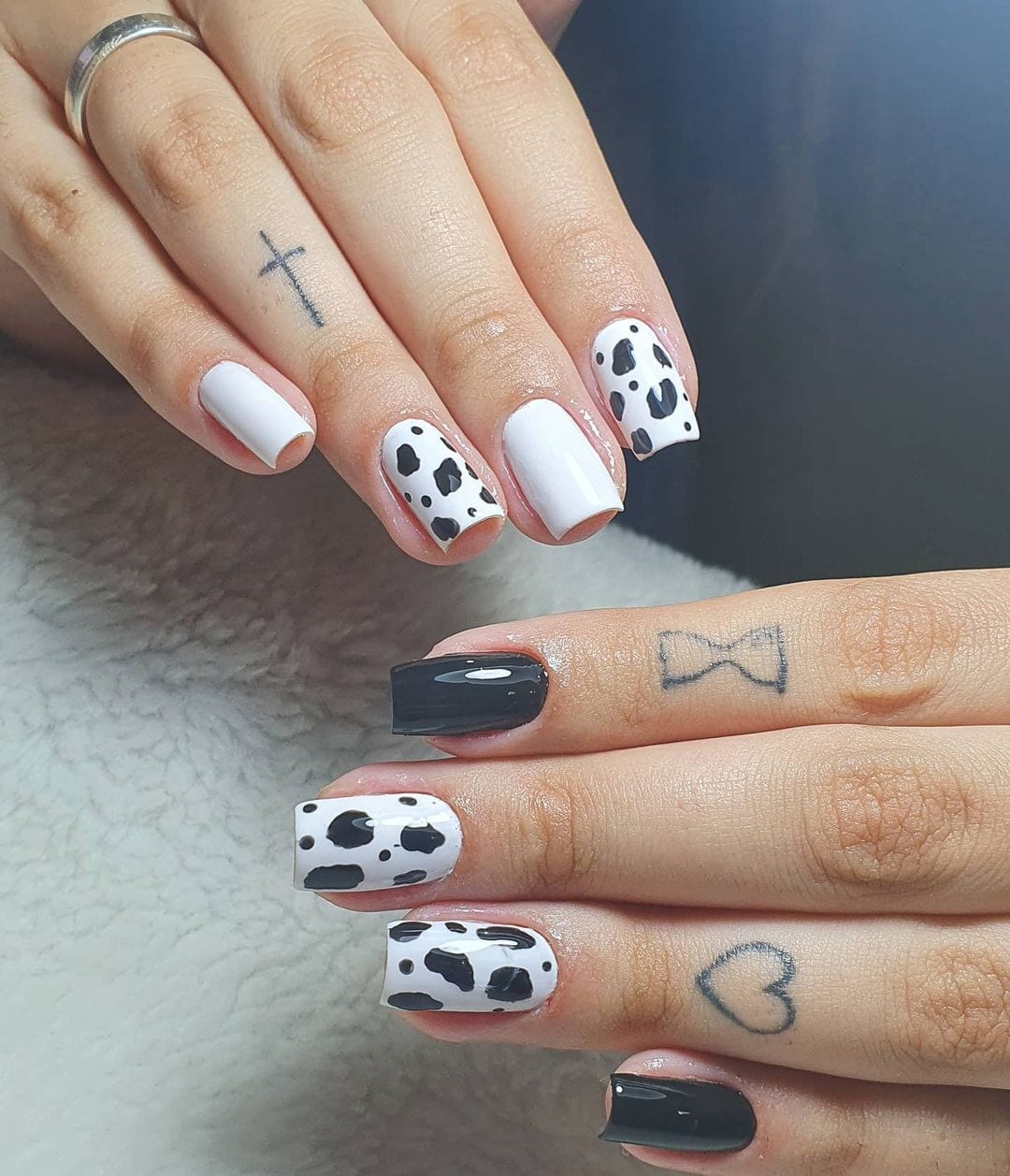 Unha Decorada Vaquinha