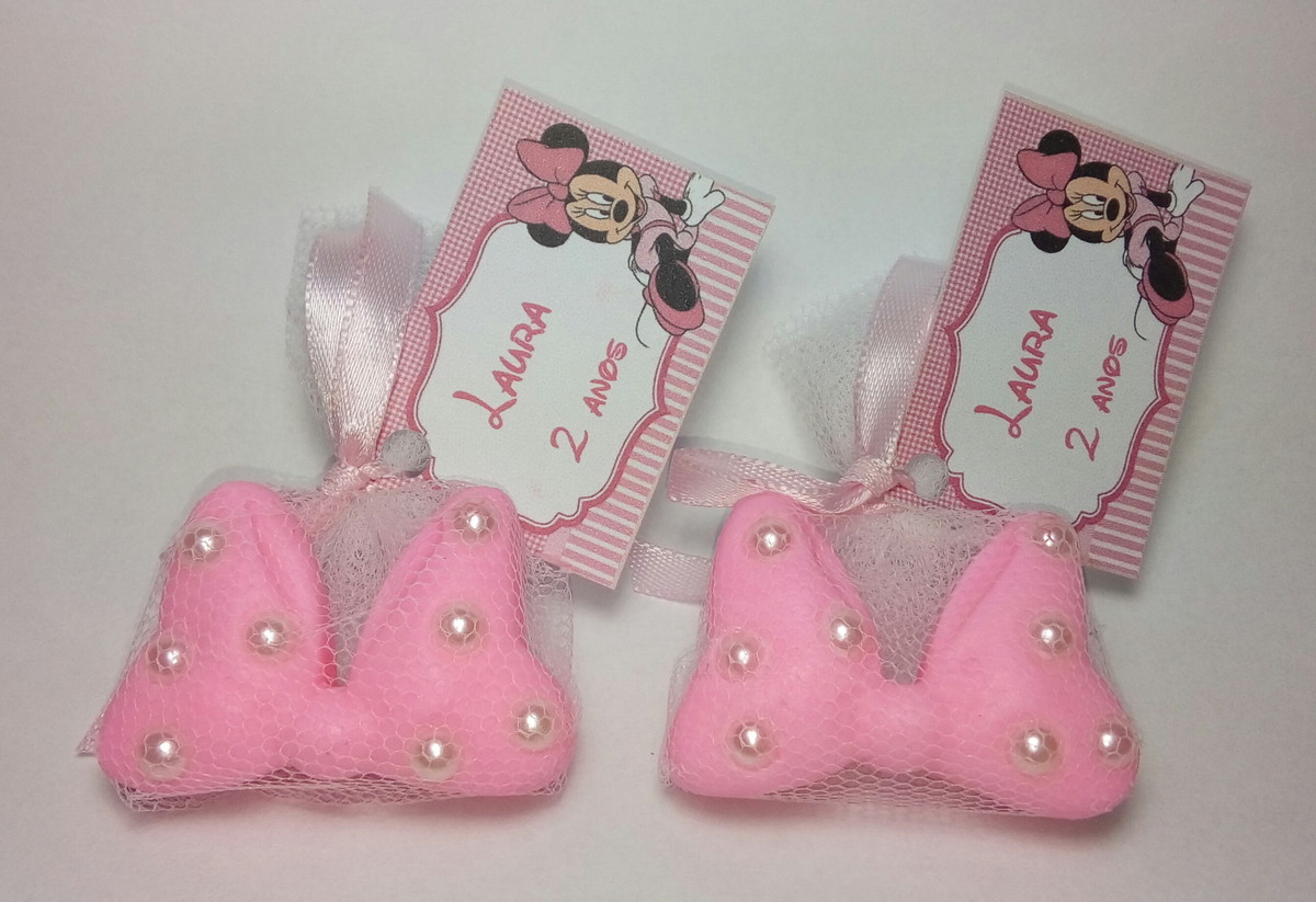 site:elo7.com.br Lembrancinha Minnie Rosa