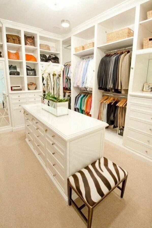 Decoração Closet Pequeno