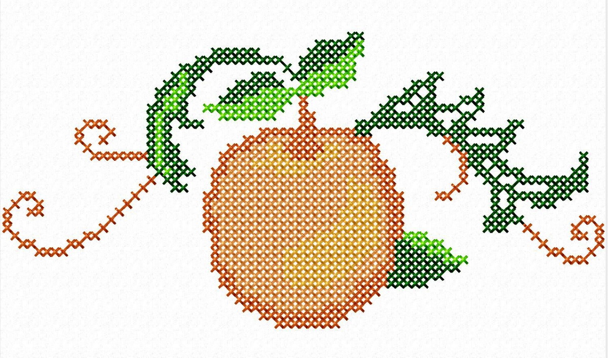 Graficos Frutas Em Ponto Cruz
