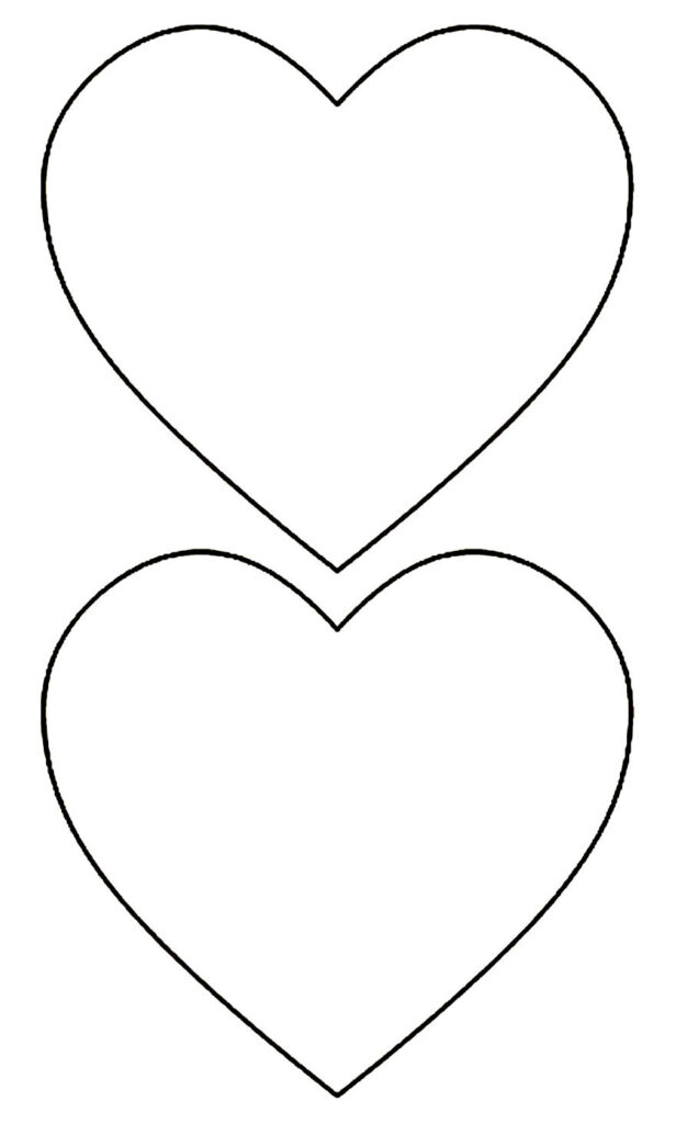 Moldes De Coracao Para Imprimir