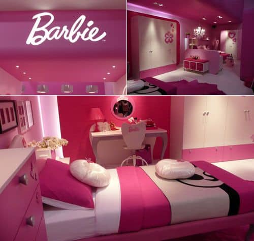 Decoração de Quarto da Barbie