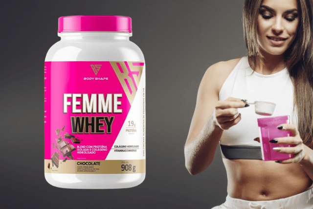 Whey Protein Feminino Com Colágeno Hidrolisado