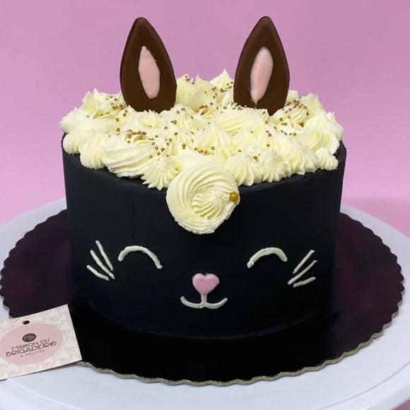 Bolo Decorado Gatinhos