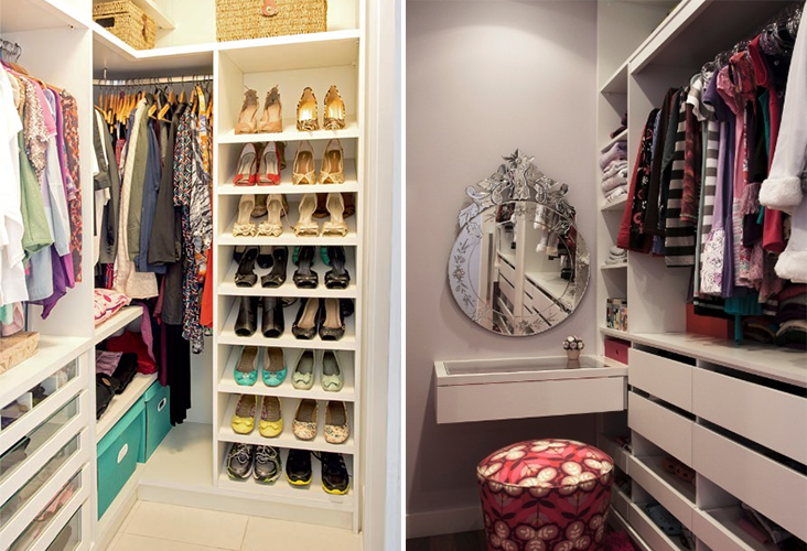 Decoração Closet Pequeno
