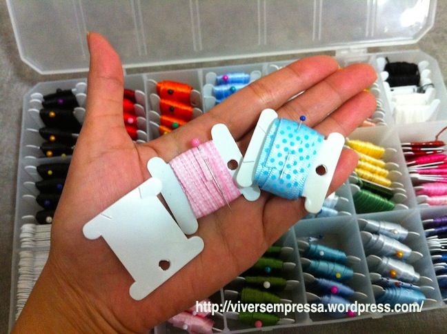 Como Organizar Fitas De Cetim