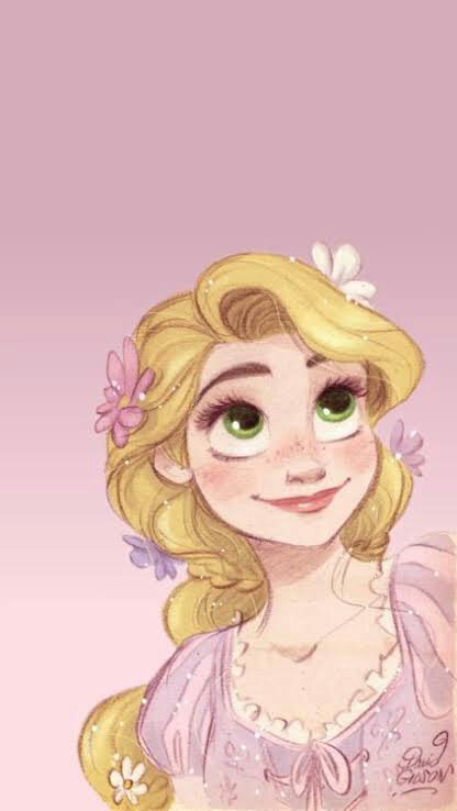 papel de parede celular rapunzel