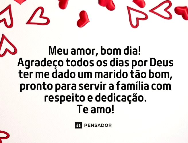 Mensagem De Bom Dia Para Marido