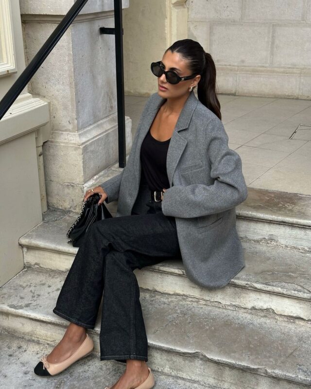 look-blazer-cinza-feminino