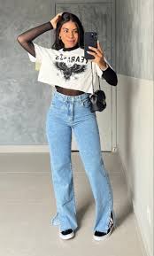 look-para-ir-ao-shopping-a-noite-feminino