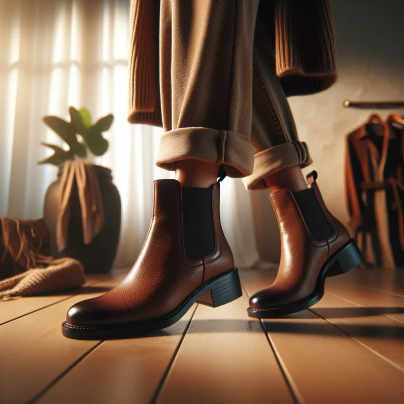 look-bota-marrom-feminino