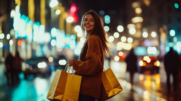 look-para-ir-ao-shopping-a-noite-feminino
