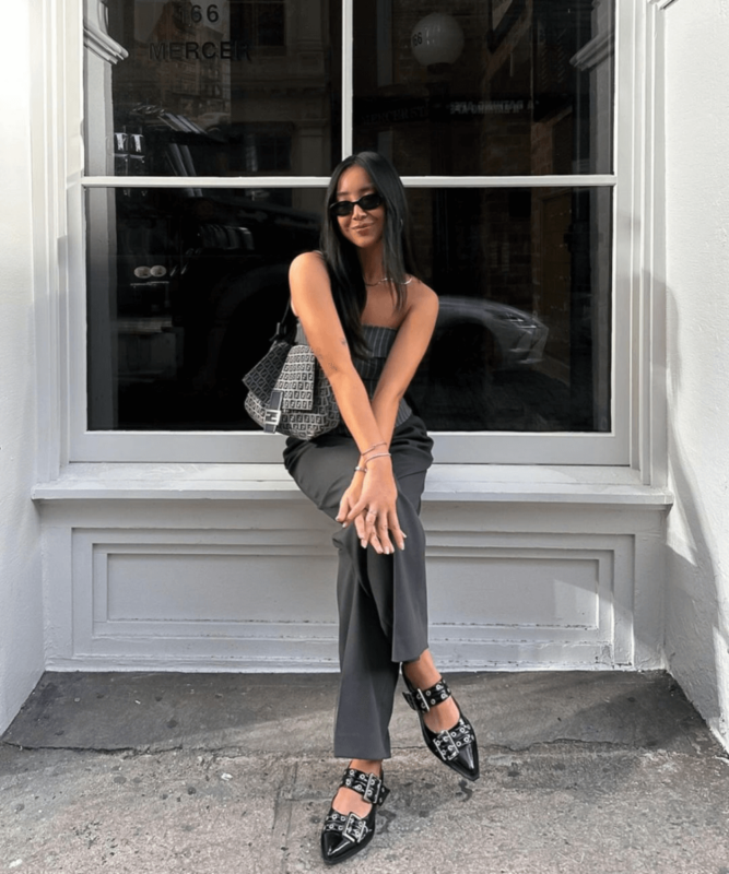 look-blazer-cinza-feminino