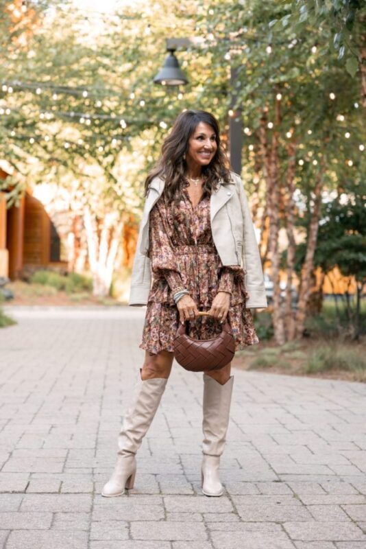 look-bota-marrom-feminino