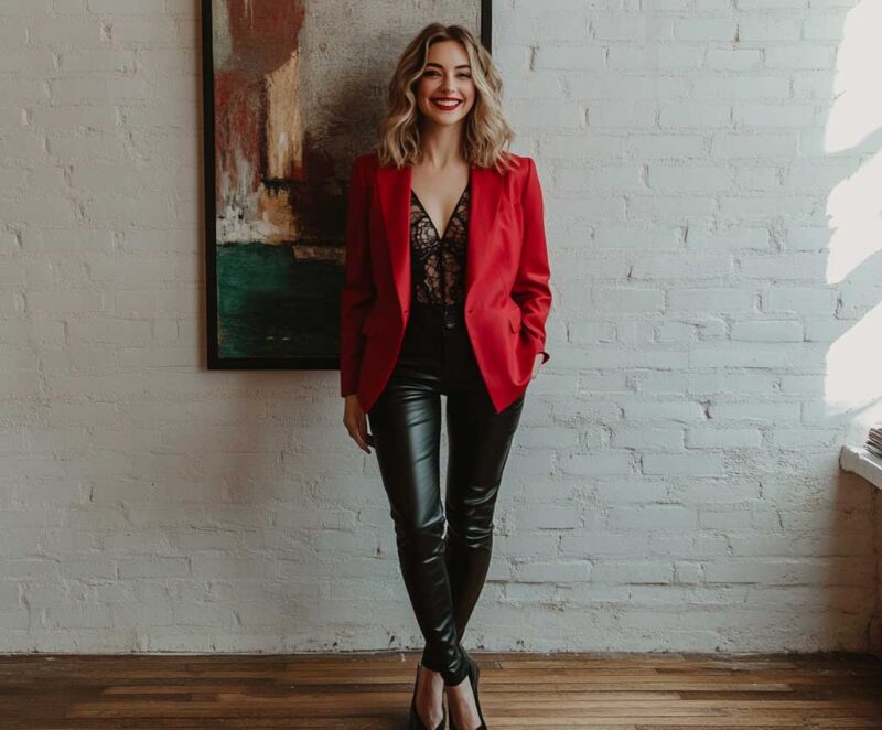 look-blazer-vermelho-feminino