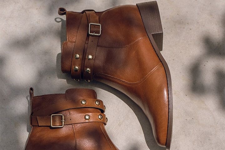 look-bota-marrom-feminino