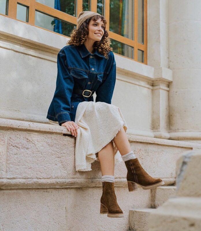 look-bota-marrom-feminino