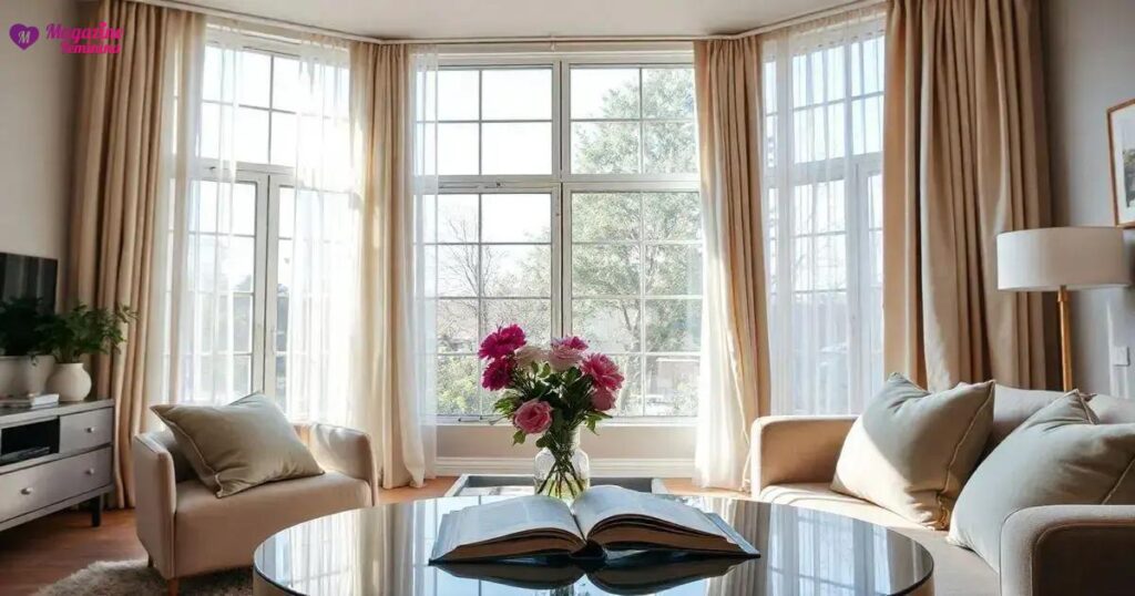 Como escolher cortinas que combinem com a decoração