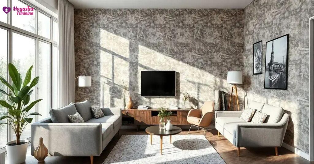 Como utilizar papel de parede na decoração