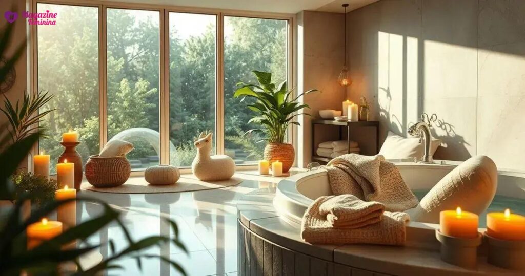 Como criar um ambiente de spa em casa